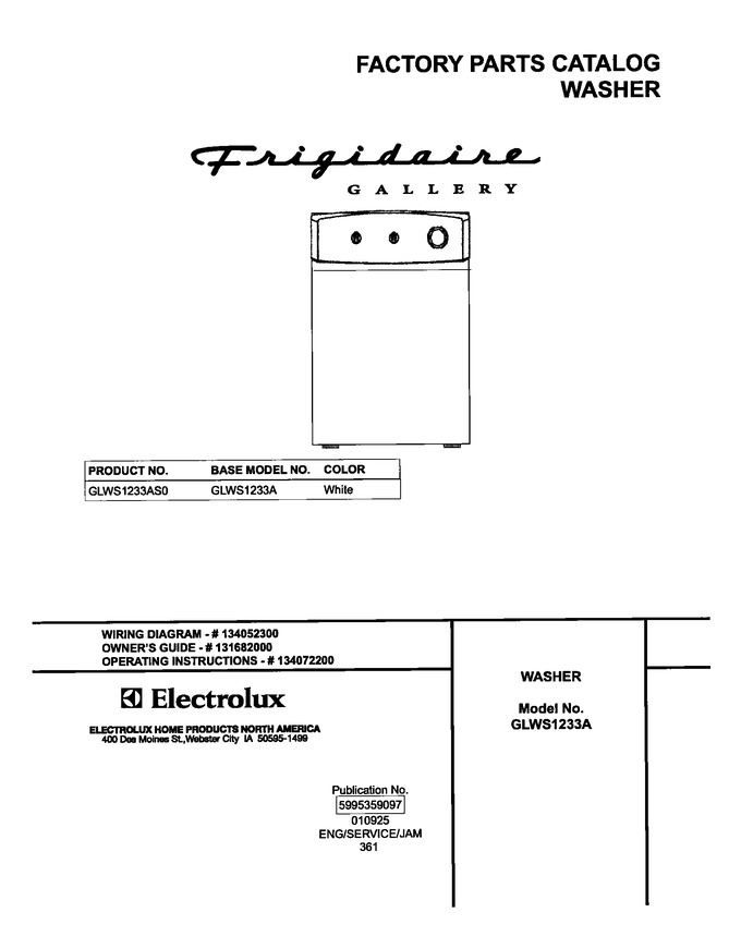 Diagram for GLWS1233AS0