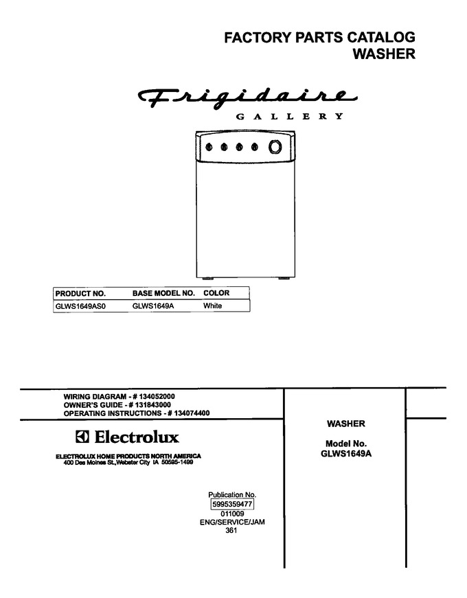Diagram for GLWS1649AS0