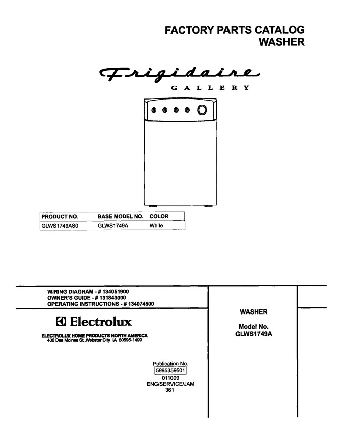 Diagram for GLWS1749AS0