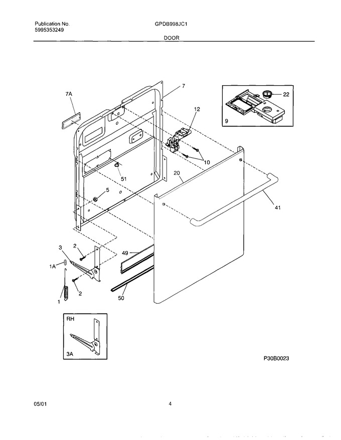 Diagram for GPDB998JC1