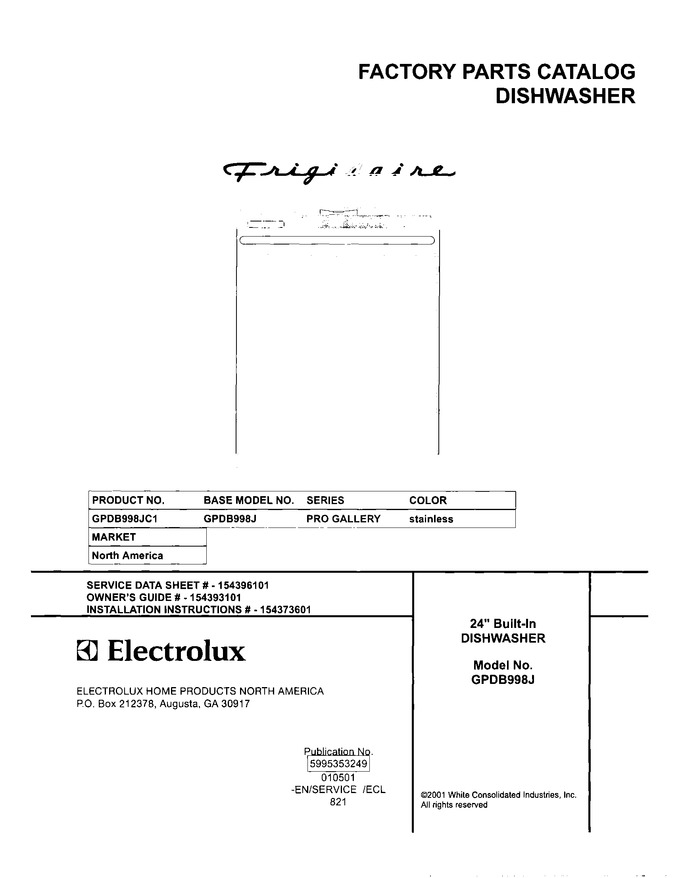 Diagram for GPDB998JC1
