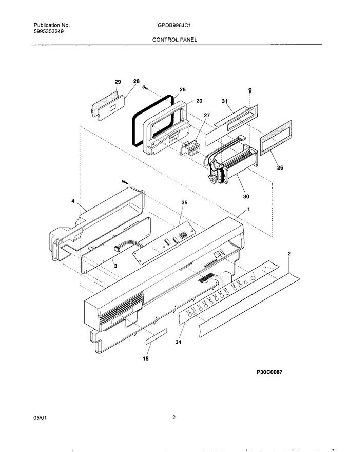 Diagram for GPDB998JC1