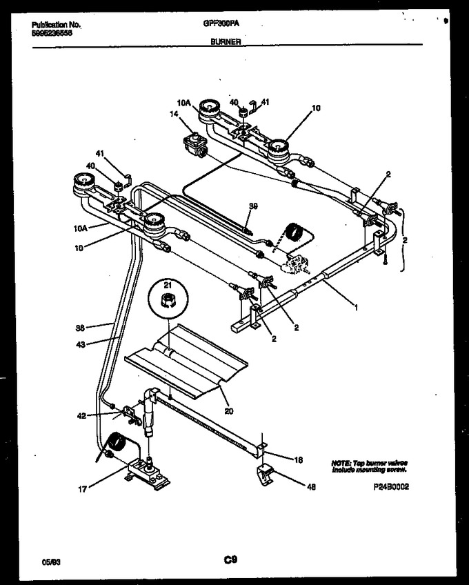 Diagram for GPF300PAWA