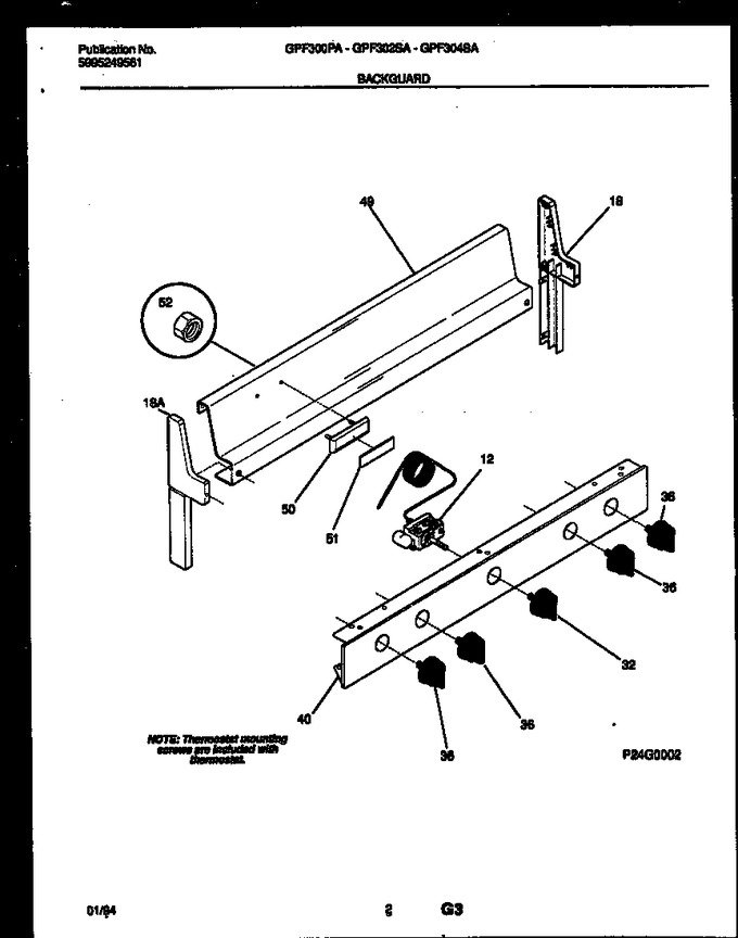 Diagram for GPF302SADB