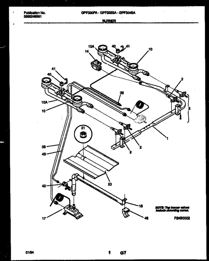 Diagram for GPF304SADB