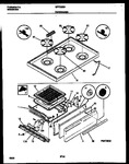 Diagram for 05 - Cooktop And Broiler Drawer Parts