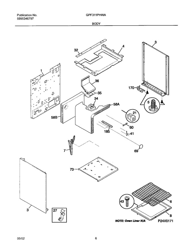 Diagram for GPF311PHWA