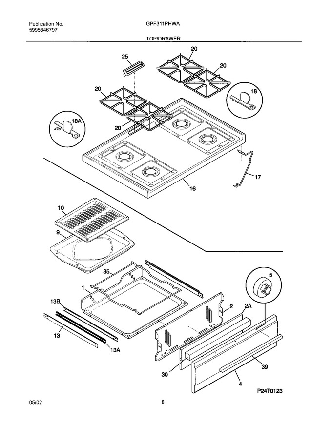 Diagram for GPF311PHWA