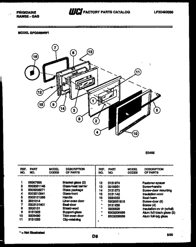 Diagram for GPG34BNW1