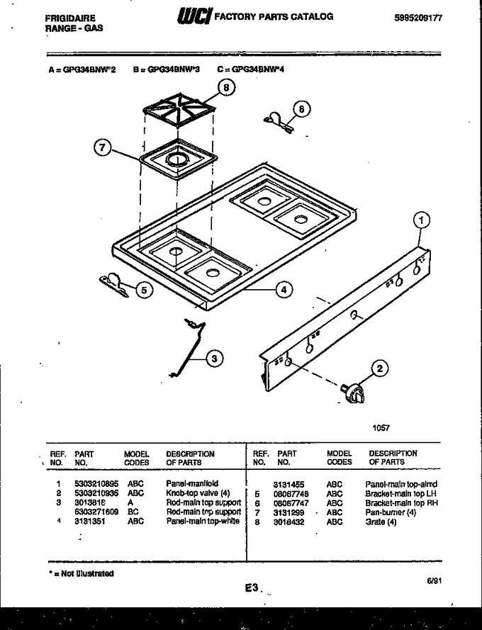 Diagram for GPG34BNL3