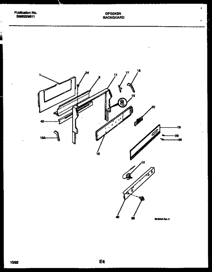 Diagram for GPG34BNW6