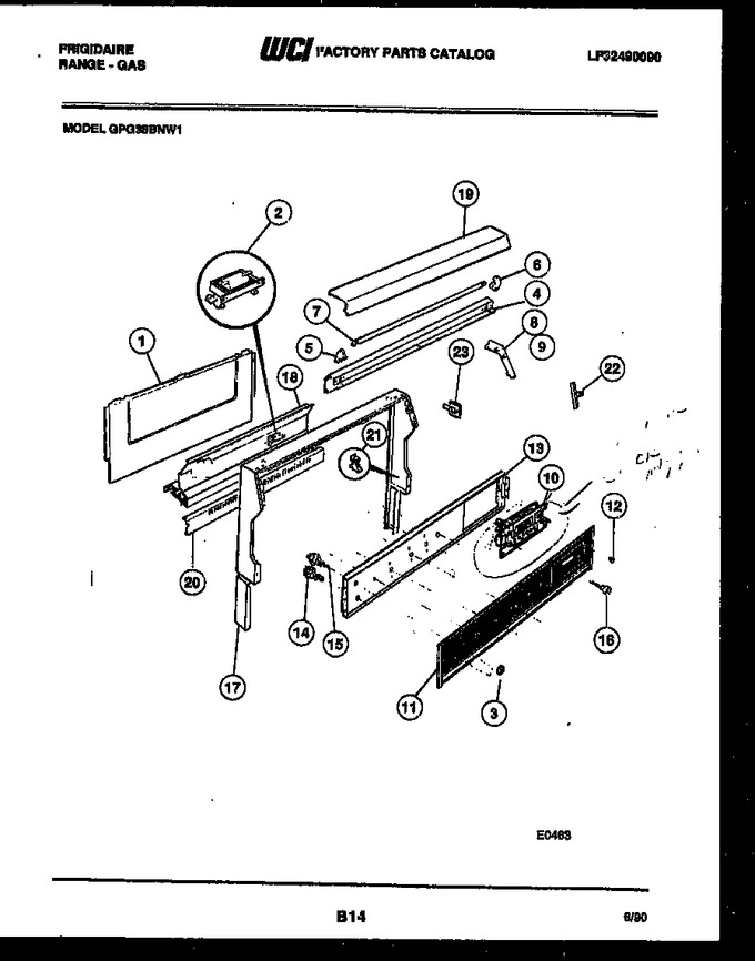 Diagram for GPG38BNW1