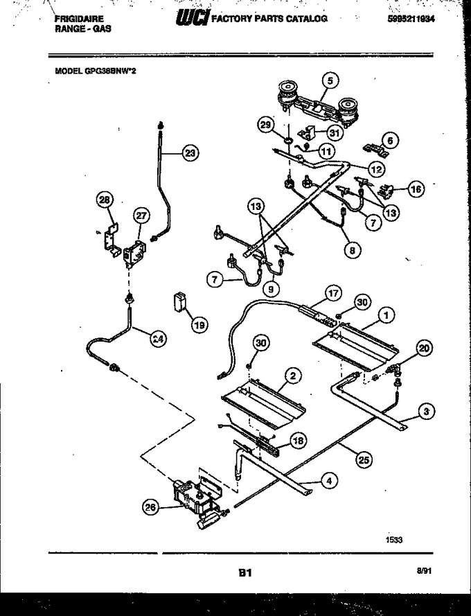 Diagram for GPG38BNW2