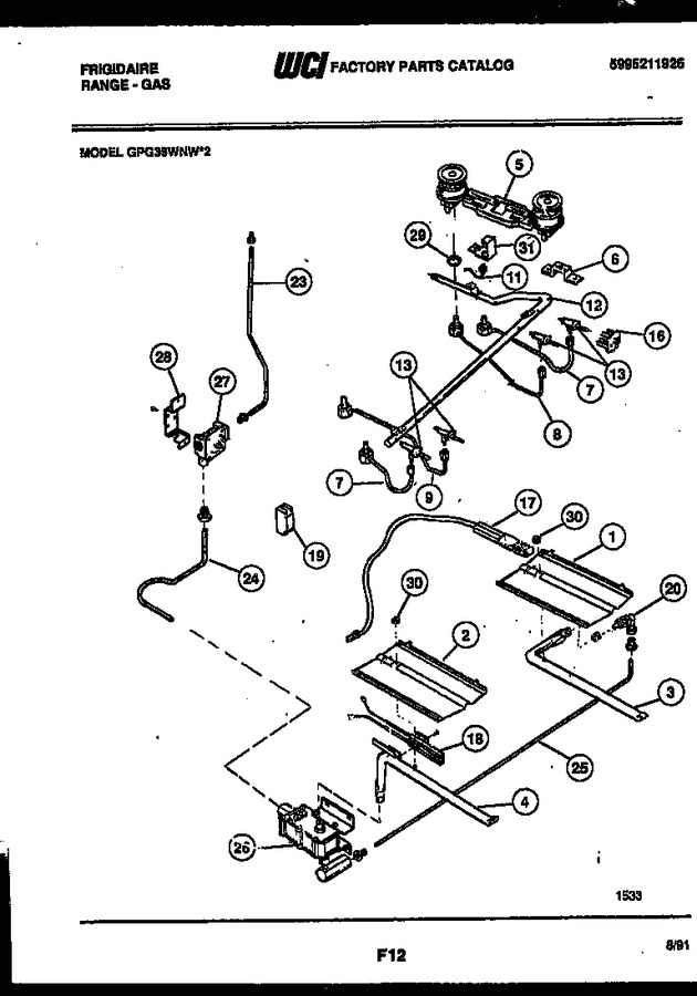 Diagram for GPG39WNW2