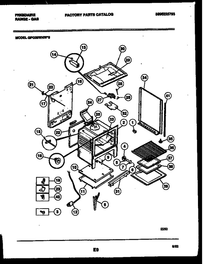 Diagram for GPG39WNW3