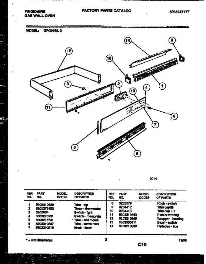 Diagram for GPG94BL3