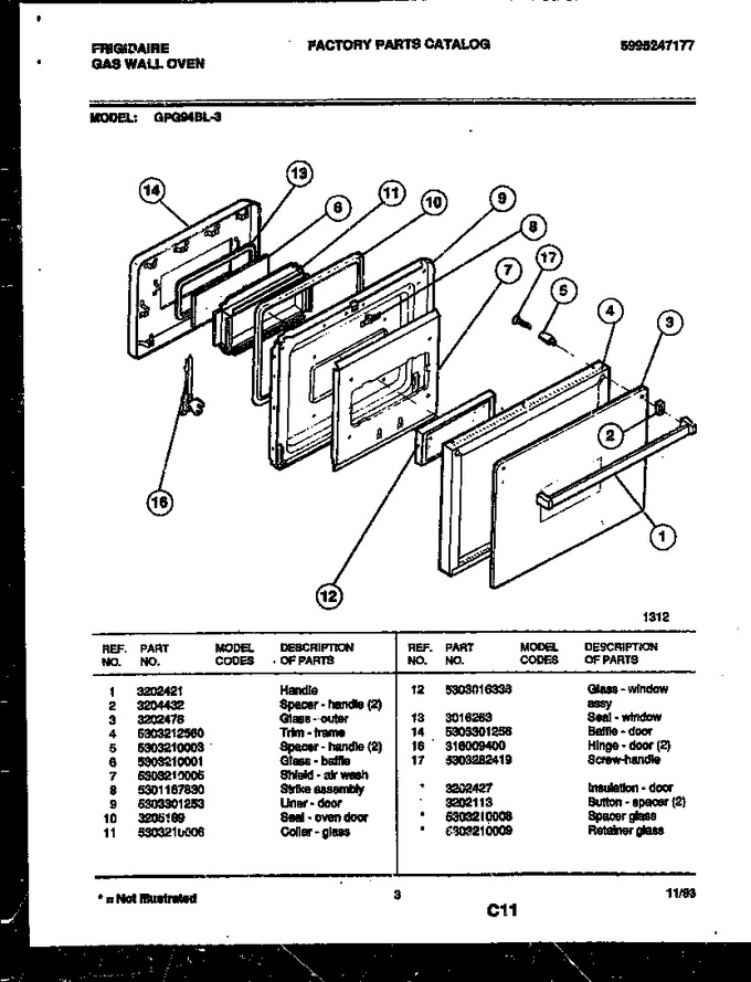 Diagram for GPG94BL3
