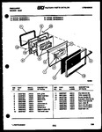 Diagram for 04 - Lower Oven Door Parts