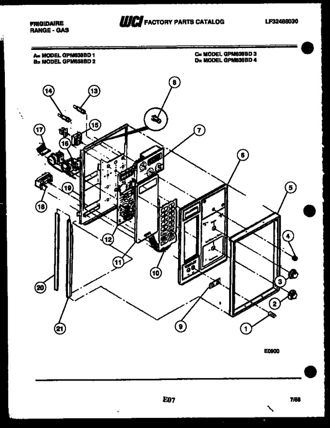 Diagram for GPM638BDW1