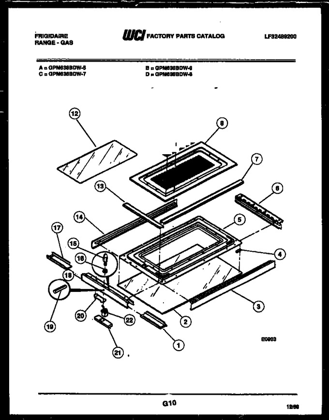 Diagram for GPM638BDW7