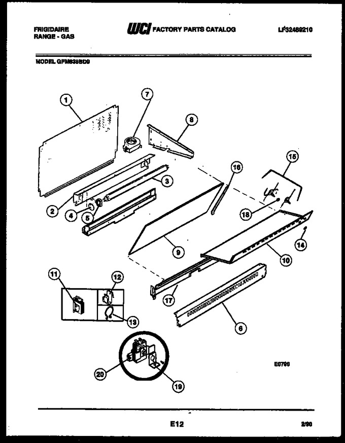 Diagram for GPM638BDL9