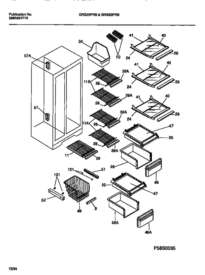 Diagram for GRS22PRBW0
