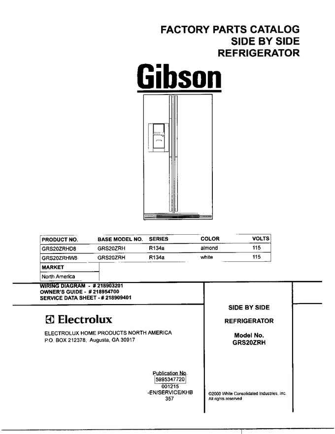 Diagram for GRS20ZRHW8