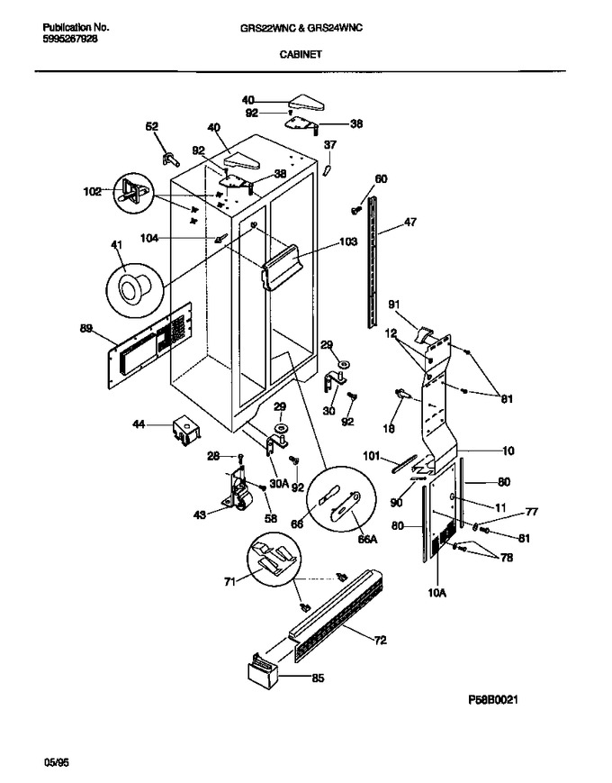 Diagram for GRS22WNCW0