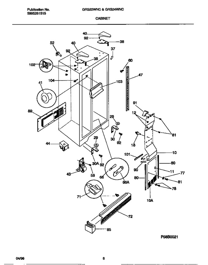 Diagram for GRS22WNCW2
