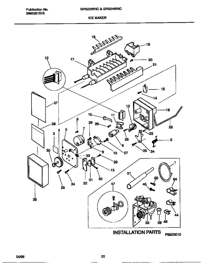 Diagram for GRS22WNCW2