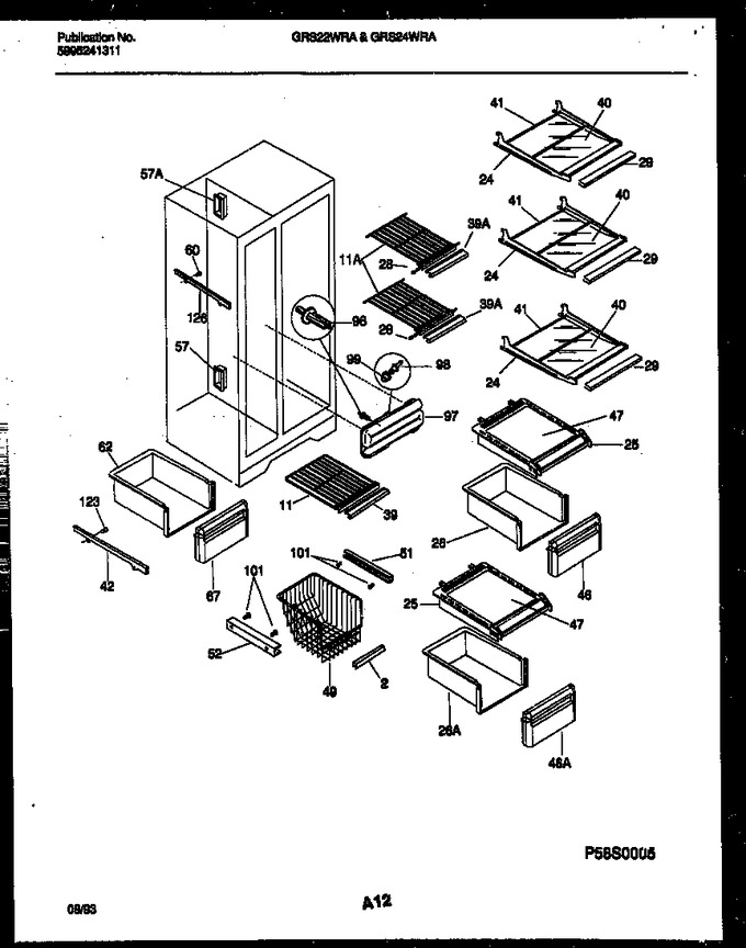 Diagram for GRS22WRAD0