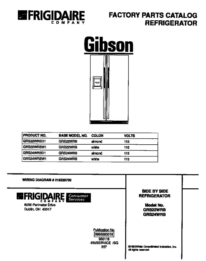 Diagram for GRS22WRBD1