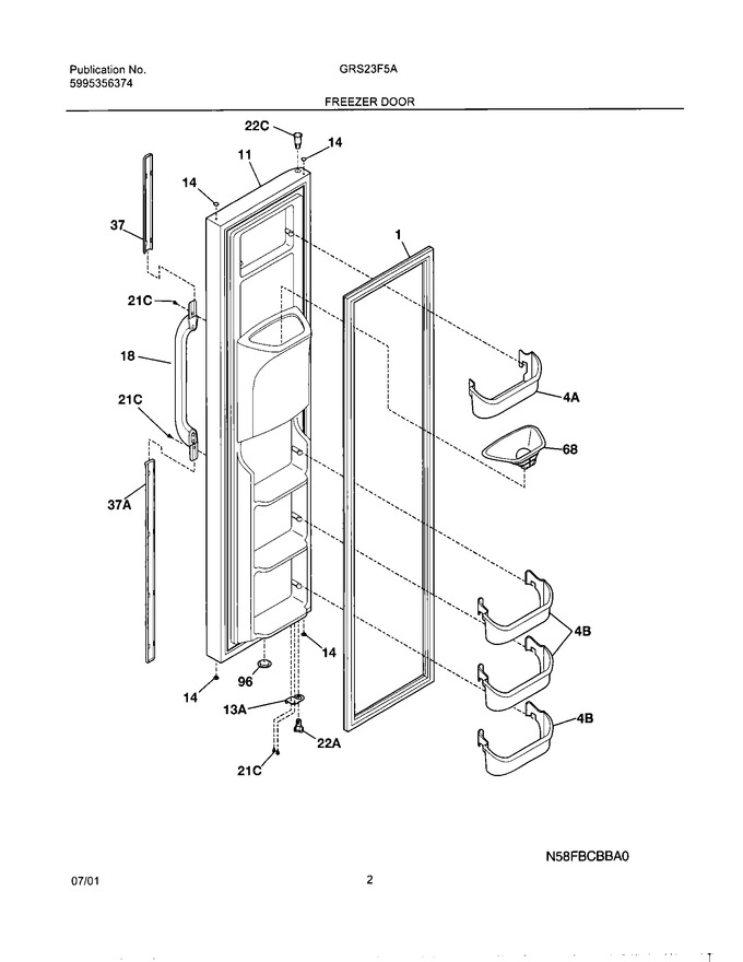 Diagram for GRS23F5AW1