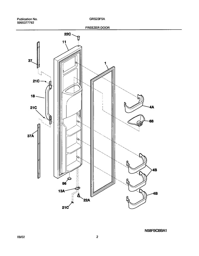 Diagram for GRS23F5AW5