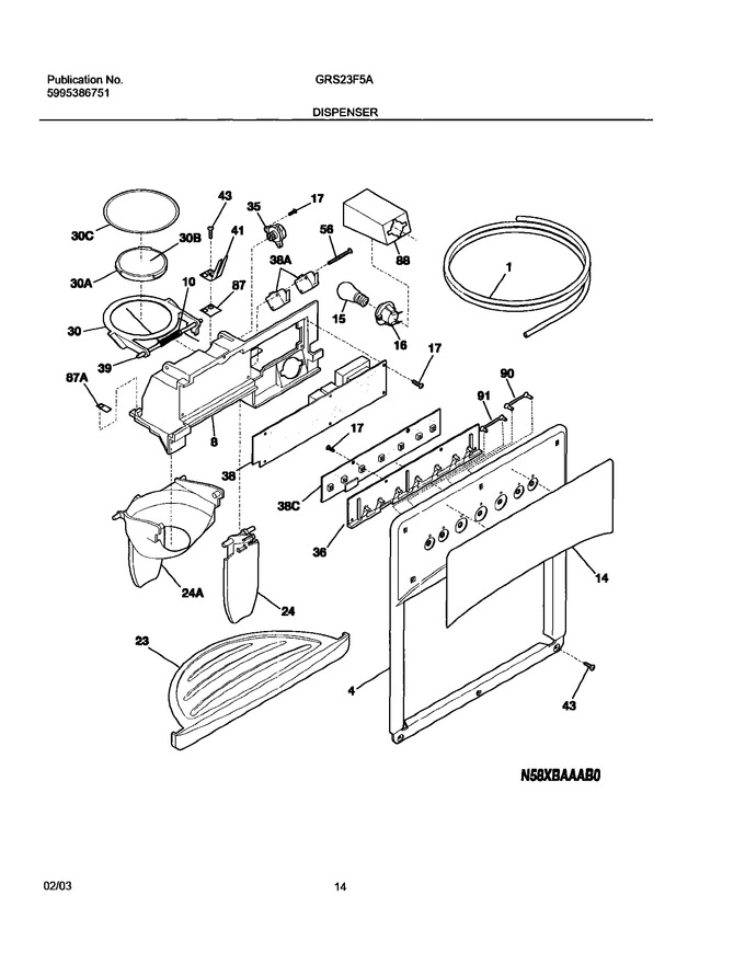 Diagram for GRS23F5AQ6