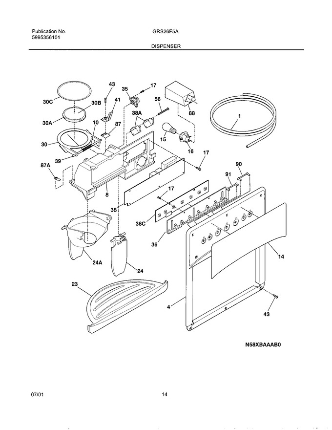 Diagram for GRS26F5AW1