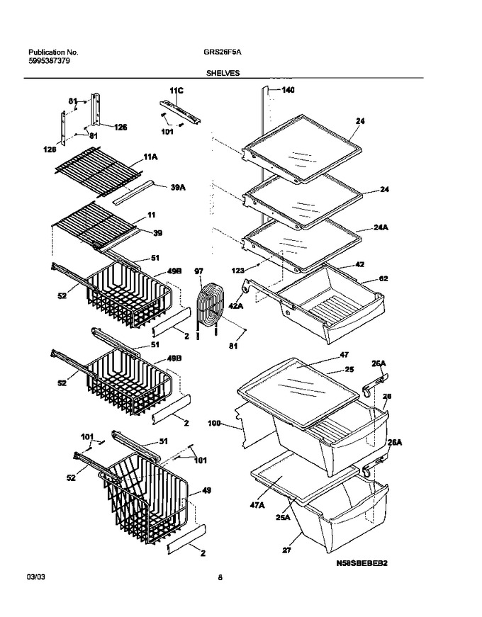 Diagram for GRS26F5AW6