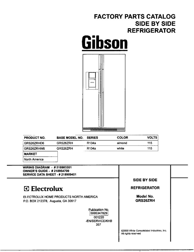 Diagram for GRS26ZRHW6