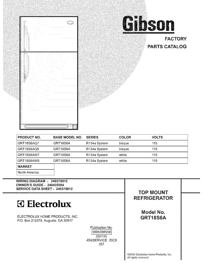 Diagram for GRT18S6AW7