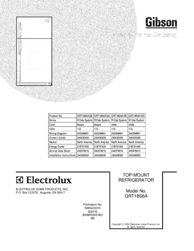 Diagram for GRT18S6AWG