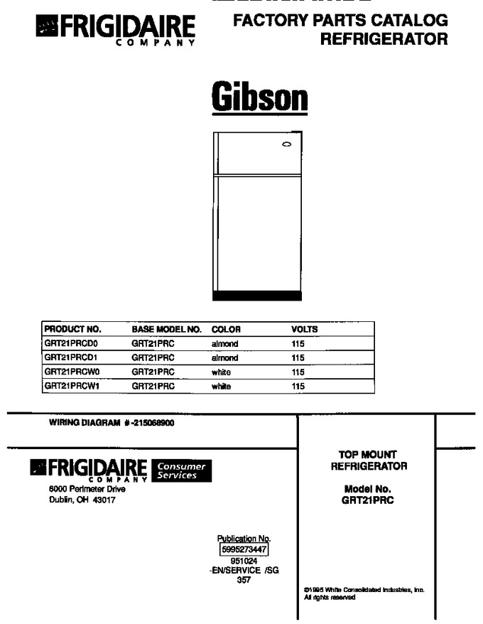 Diagram for GRT21PRCW1