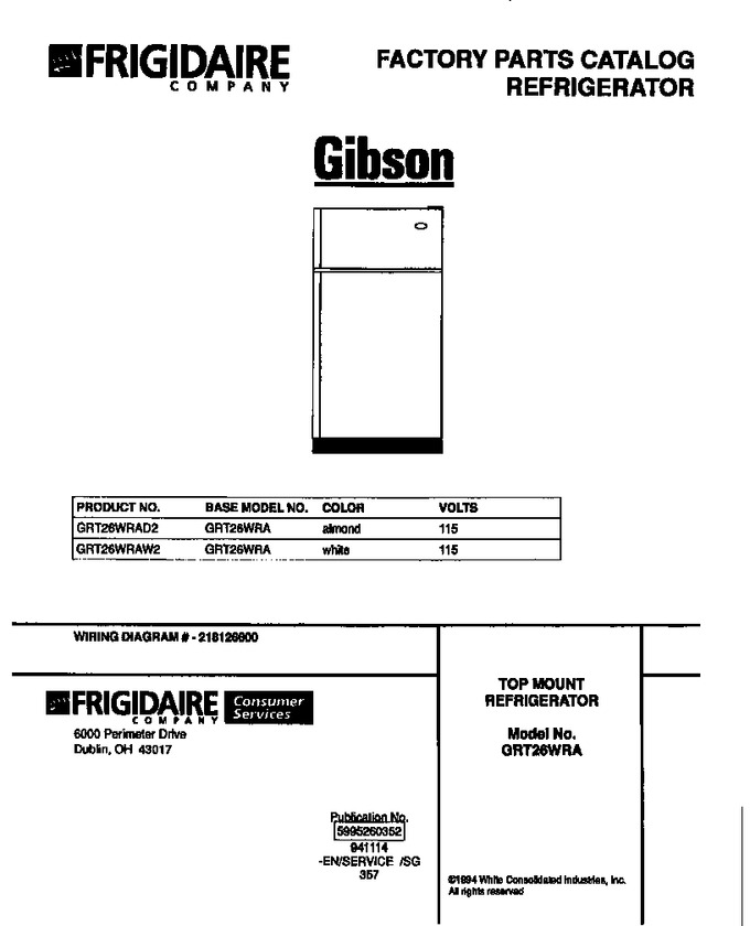 Diagram for GRT26WRAW2