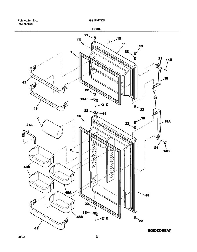 Diagram for GS18HTZBW0