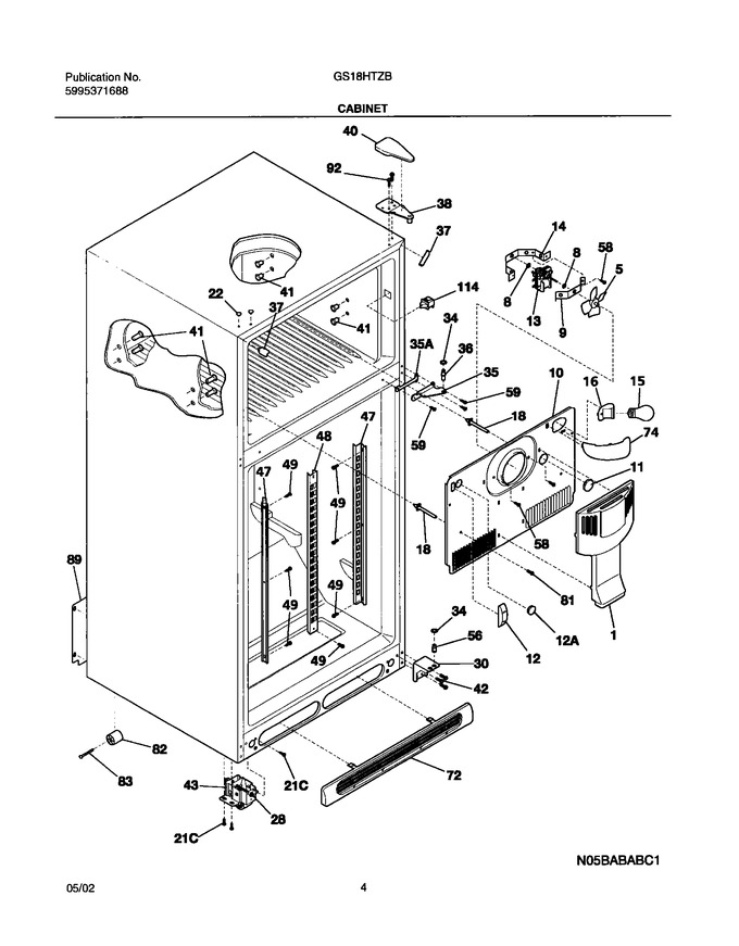 Diagram for GS18HTZBQ0