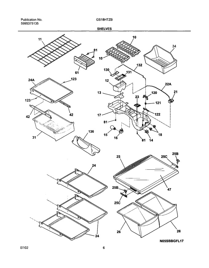 Diagram for GS18HTZBW2