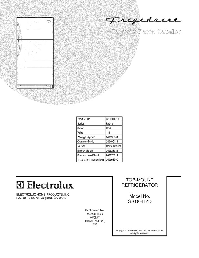 Diagram for GS18HTZDB1