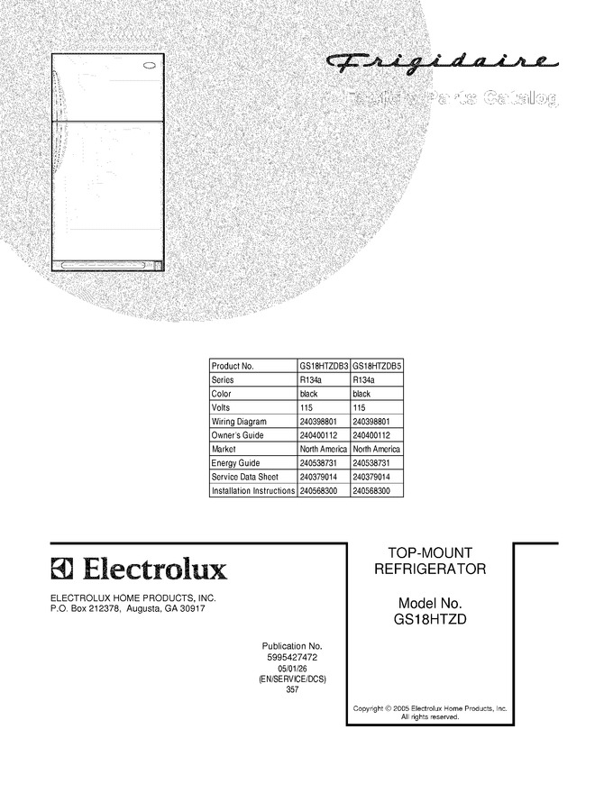 Diagram for GS18HTZDB3