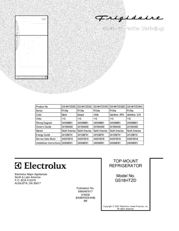 Diagram for GS18HTZDSBC