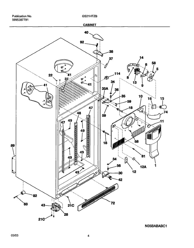 Diagram for GS21HTZBW1
