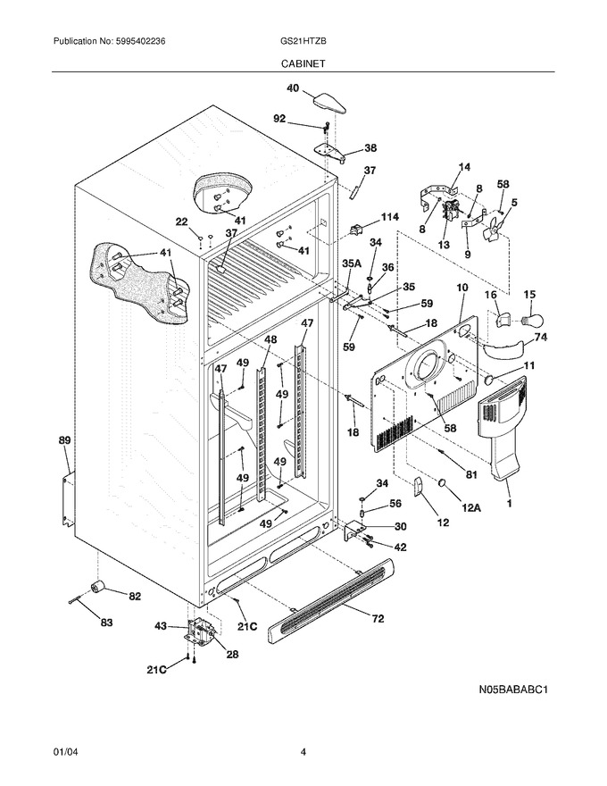 Diagram for GS21HTZBW2